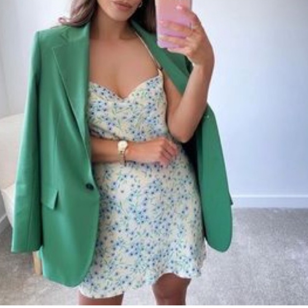Zara new with tags print mini dress - Picture 4 of 4